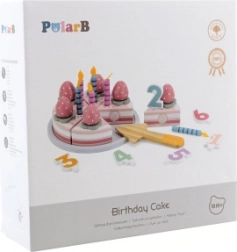Holz-Geburtstagstorte zum Schneiden POLARB von VIGA