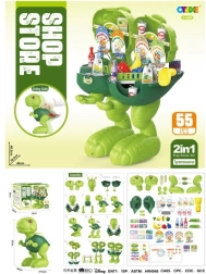 Fahrender Dinosaurier und Geschäft 2-in-1 für Kinder ab 3 Jahren