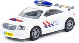 Polizeiauto mit Schwungrad