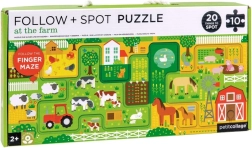 Petit Collage Labyrinth und Puzzle Bauernhof