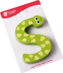 Holzbuchstabe S CLASSIC WORLD