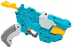 MAC TOYS Schaumstoffpistole mit Zielscheiben-Set