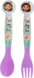 Kinderbesteck mit Motiv Gabbys magisches Haus