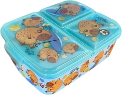 STOR Multi-Box für Pausenbrote mit Capybara-Motiv