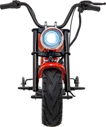 Elektrisches Kinder-Chopper-Motorrad Warrior, orange