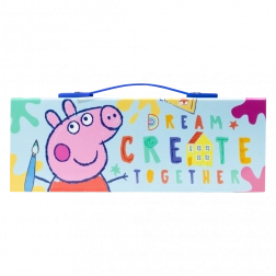 Peppa Pig kreatives Mal- und Bastelset