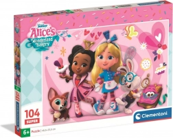 Kinderpuzzle 104 Teile Clementoni Disney Alice’s Wonderland Bakery