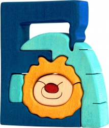 Fauna Alphabet Buchstabe E Eskimo