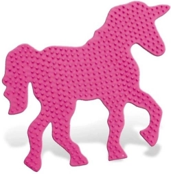SES Schablone für Bügelperlen Einhorn