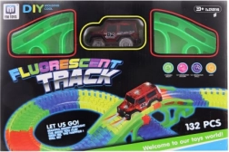 Bahn mit batteriebetriebenem Auto