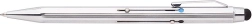 Kugelschreiber CONCORDE Classic 4in1 mit Touchspitze, silbern