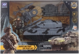 Militär-Set mit Panzer für Kinder