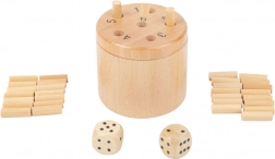 Small foot Super Sechs – Holz-Würfelspiel für 2–6 Spieler