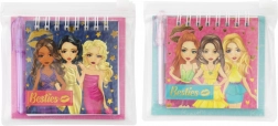 Mini-Notizblock mit Stift Besties