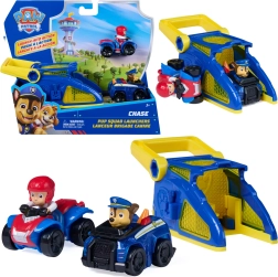PAW Patrol Pup Squad Abschussbahn Chase mit Fahrzeugen