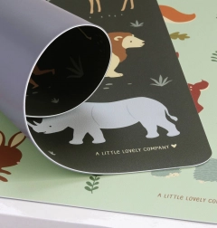 A Little Lovely Company Tischset mit Savannentieren