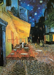 Puzzle Terrasse des Cafés in der Nacht 1000 Teile Eurographics