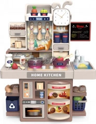 Kinderküche mit Lichteffekten, Dampf und Wasserkreislauf – 33 Teile