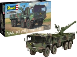 Kunststoffmodell des Lastwagens MAN 10T MILGL 8x8 1/35