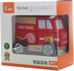 Holzpuzzle Feuerwehrwagen VIGA