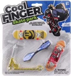 Fingerboard-Set mit Scooter für Jungs