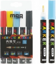 Acrylstifte leuchten im Dunkeln