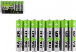 Alkaline-Batterien AAA 1,5 V – 8 Stück RAVER