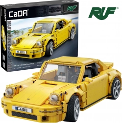 CaDA Bauset City-Sportwagen RUF CTR Yellowbird 1:12, 1515 Teile