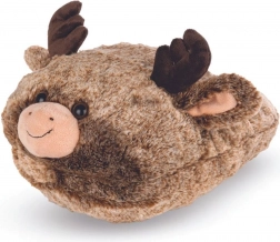 Cozy Noxxiez wärmender Plüschpantoffel – Hund