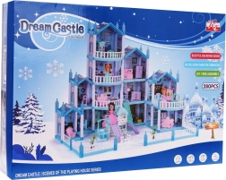 Wintervilla für Puppen mit Zubehör