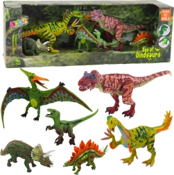 Set beweglicher Dinosaurierfiguren