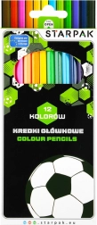 Buntstift-Set Fußball 12 Stk.