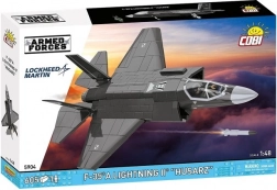 Bausatz Flugzeug F‑35A Lightning II „Husarz“ 1:48 (COBI, 605 Teile)