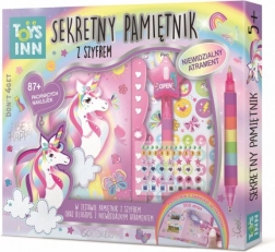 Tagebuch geheimer Nachrichten Einhorn