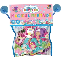 Badepuzzle für die Badewanne mit Meerjungfrauen Buddy & Barney