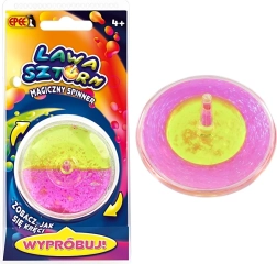 Magischer Spinner Lawa Sztorm grün‑rosa