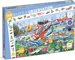 Djeco Puzzle Geheimnisse des Meeres 200 Teile