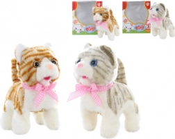 Laufende Plüschkatze mit Sound