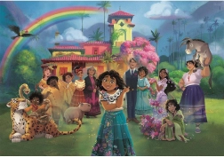 Puzzle Encanto: Familie SUPER 104 Teile