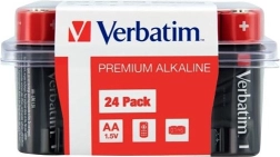 Alkaline-Batterien AA 1,5 V VERBATIM, 24 Stk.