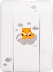Weiche Wickelunterlage New Baby Fuchs 70 × 50 cm weiß