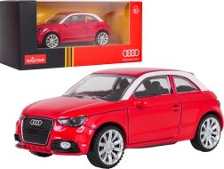 Metallmodell Audi A1 RASTAR im Maßstab 1:43, rot
