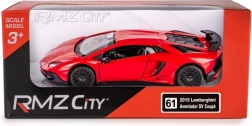 Metall-Modellauto Lamborghini Aventador Superveloce 1:36 rot – RMZ City