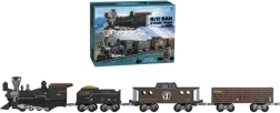 Batteriebetriebenes Eisenbahn-Set mit Licht, Sound und Rauch