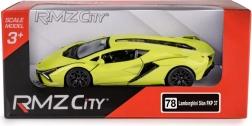 Metallmodell RMZ City Lamborghini Sian Hologram 1:39 grün mit zu öffnenden Türen