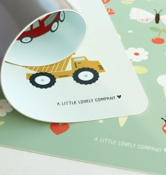 Tischset mit Fahrzeugmotiv A Little Lovely Company