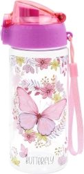 Kinder-Trinkflasche Tritan 500 ml Butterfly