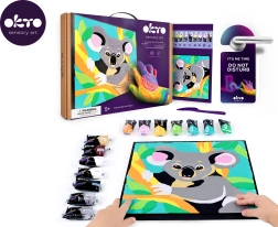 OKTO Malen-nach-Zahlen mit Modelliermasse Koala 29 × 29 cm