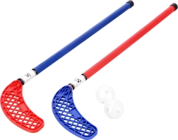 NILS Floorball-Set für Anfänger mit Schlägern und Bällen