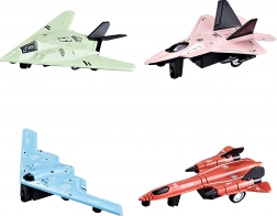 Metall-Jagdflugzeug mit Rückzugantrieb 11 cm